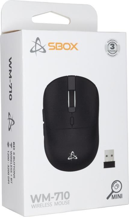 Image du produit Sbox WM-710 Noir sans fil (Sans fil)