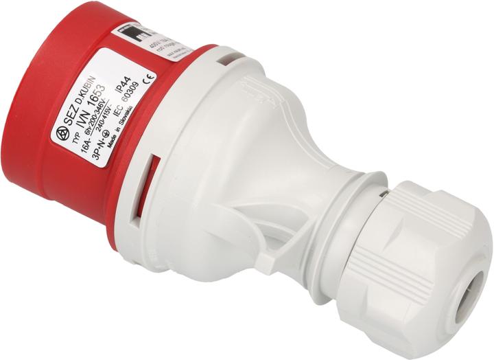 Actual product image Max Hauri CEE plug (CEE 16/5)