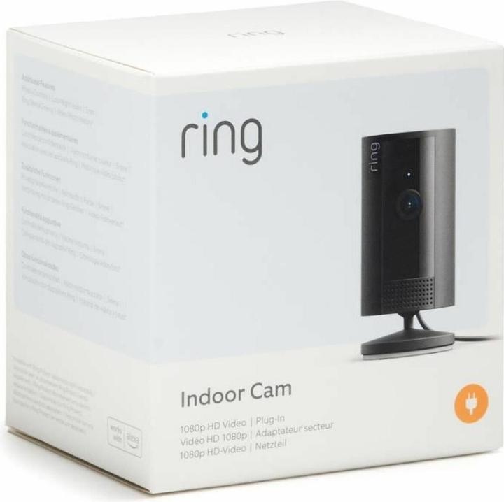 Image du produit Ring Indoor Cam 2nd Gen - Noir - EU (1920 x 1080 Pixels)