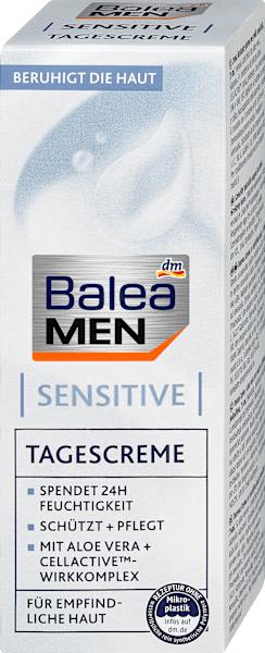 Produktbild dm Balea MEN Tagespflege Sensitive Tagescreme (75 ml, Tagescreme)