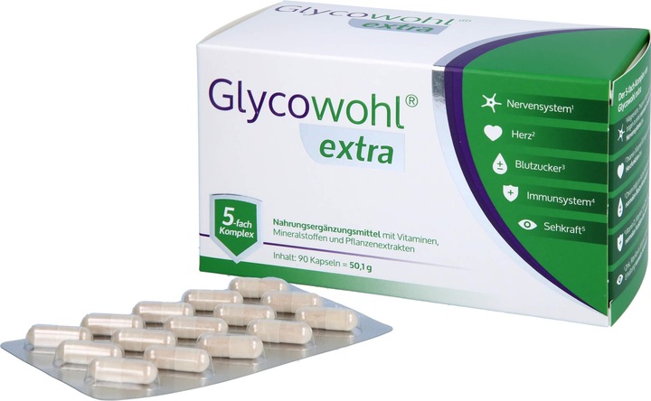 Produktbild Glycowohl extra Kaps (90 Stück, Kapseln, 90 g)