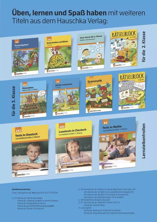 Produktbild Tests in Mathe - Lernzielkontrollen 2. Klasse (Deutsch, Agnes Spiecker, Gisela Specht, 2020)