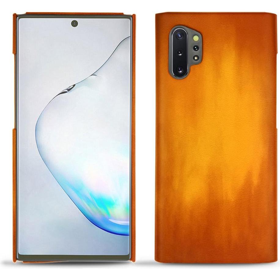 Noreve Lederschutzhülle (Samsung Galaxy Note 10+), Smartphone Hülle, Orange