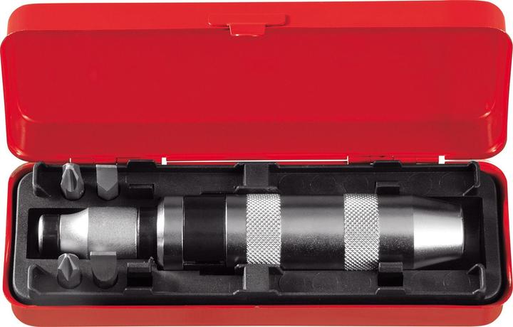 Gedore Red rosso R38004006 Set di cacciaviti 1/2 + punte 6 pezzi