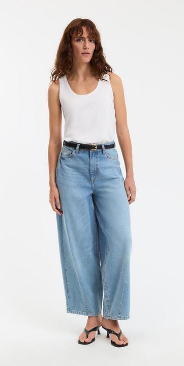 Actual product image La Redoute Collections Sleeveless top with swimmer back (L)