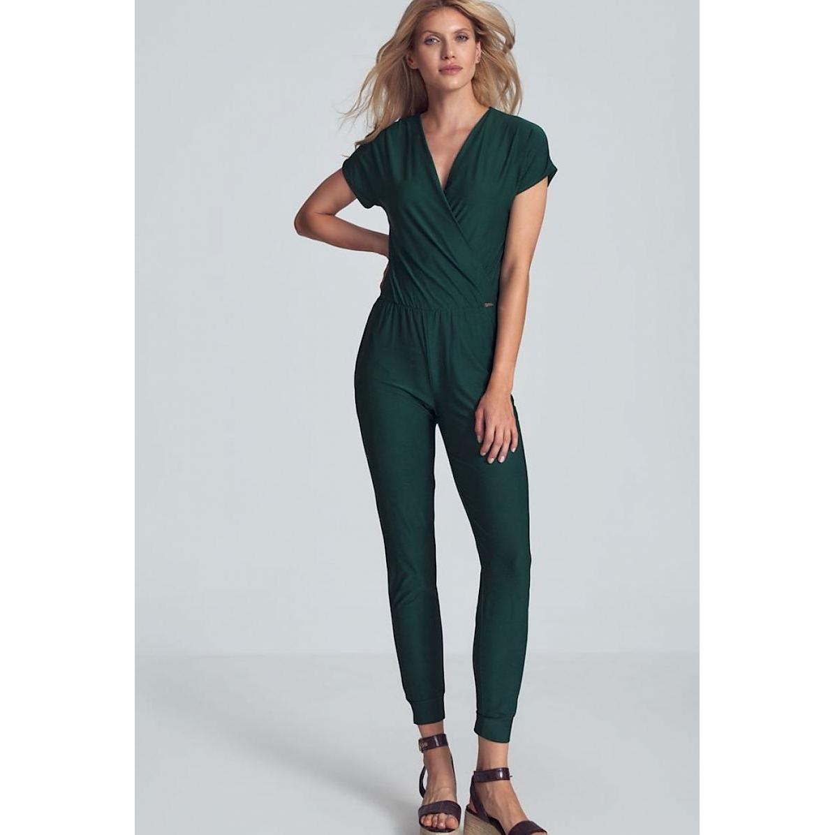 Figl, Damen, Jumpsuit, Overall, Grün, (S)