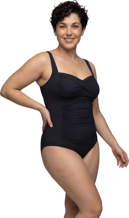Image du produit Ulla Popken Maillot de bain, structure fine, drapé (60)