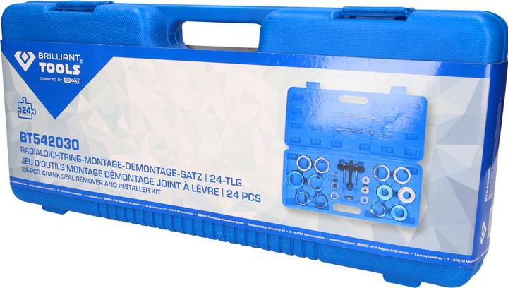 Actual product image Brilliant Tools Radial seal assembly-disassembly set, 24 pcs.