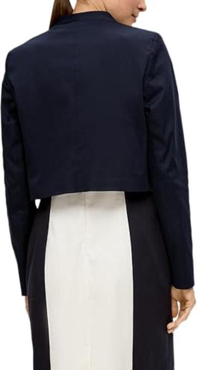Produktbild S.Oliver Indoor-Blazer Verkürzte Jacke aus Lyocellmix (48)