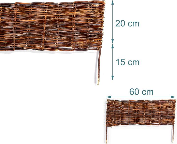 Productafbeelding Relaxdays Beeteinfassung (2 cm)