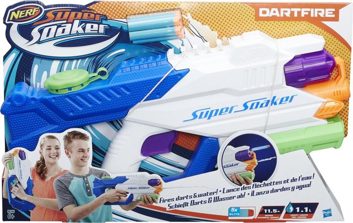 Actual product image Nerf Super Soaker DartFire (Tank Integrated)