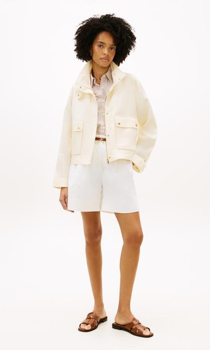 Actual product image Tommy Hilfiger Linen Utility Jacket (L)