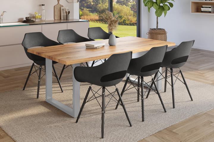 Image du produit SAM JULIUS Baumkante massiv Mdf (180 x 90 x 77 cm)