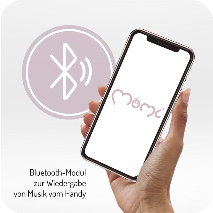 Actual product image MoMi Babywippe mit LED-Display & Fernbedienung