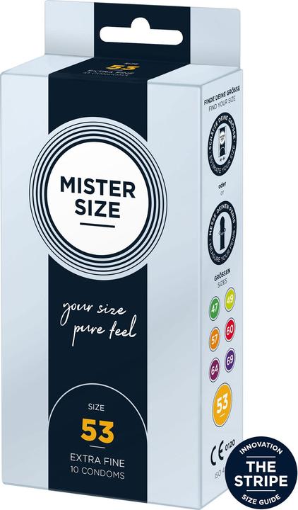 Image du produit Mister Size 53 (10 pcs)