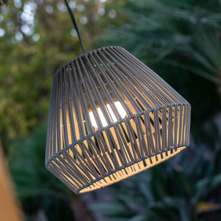 Productafbeelding Newgarden CONTA LED oplaadbare hanglamp, buiten, draadloos met afstandsbediening, USB IP54 (900 lm, IP54)