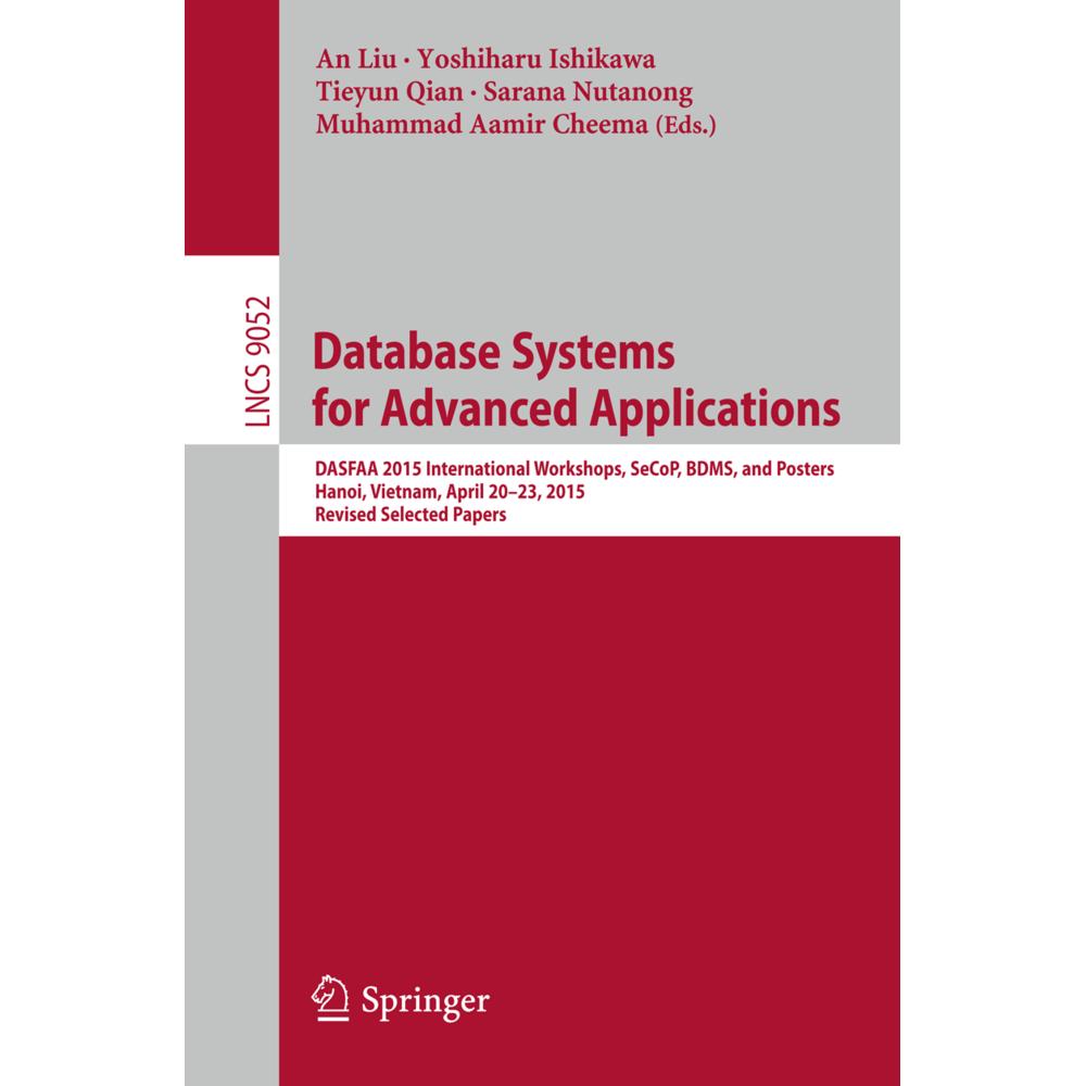 Database Systems for Advanced Applications, Fachbücher