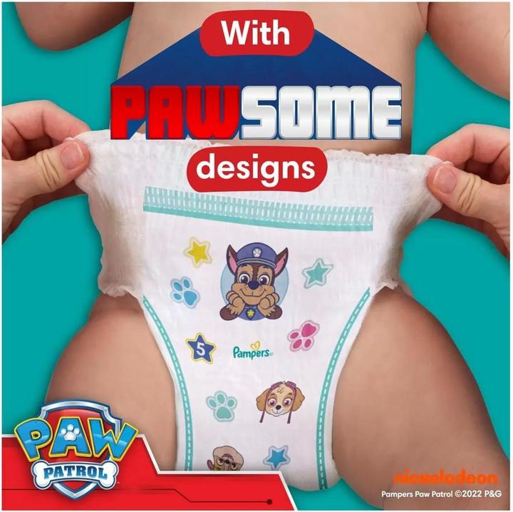 Actual product image Pampers Baby-Dry Pants Paw Patrol (Size 4, Monthly box, 180 pcs.)