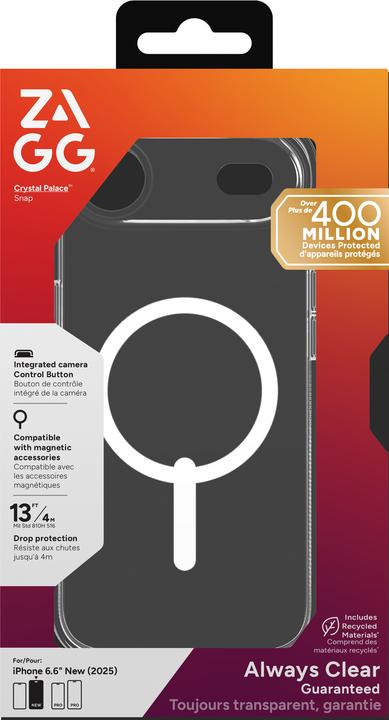 Produktbild Zagg Case für Apple iPhone Air Crystal Palace Snap (Apple iPhone 17)