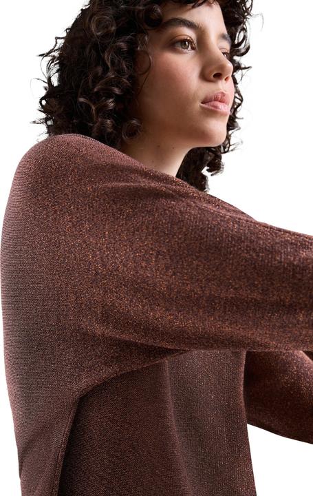 Produktbild s.Oliver Strickpullover Pullover in Glitzeroptik mit Fledermausärmeln (S)