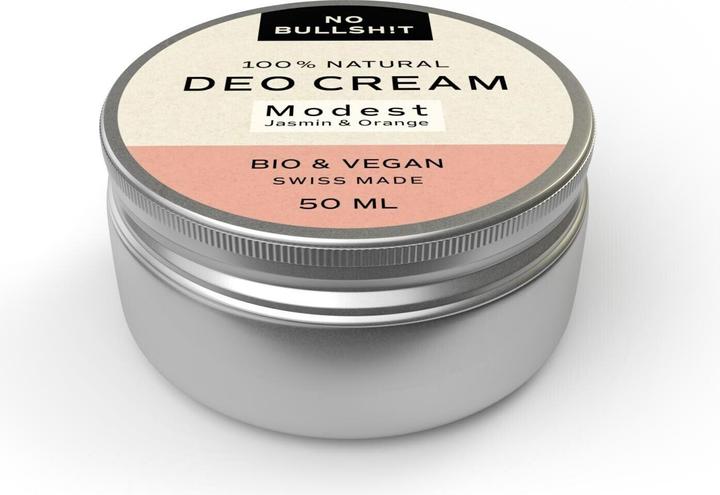 Image du produit NO BULLSH!T Déodorant crème Modest (Crème, 50 ml)