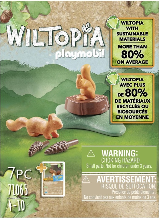 Produktbild Playmobil Eichhörnchen (71065, Playmobil Wiltopia)