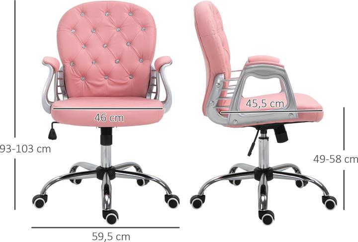 Immagine prodotto Vinsetto Sedia girevole dal design elegante