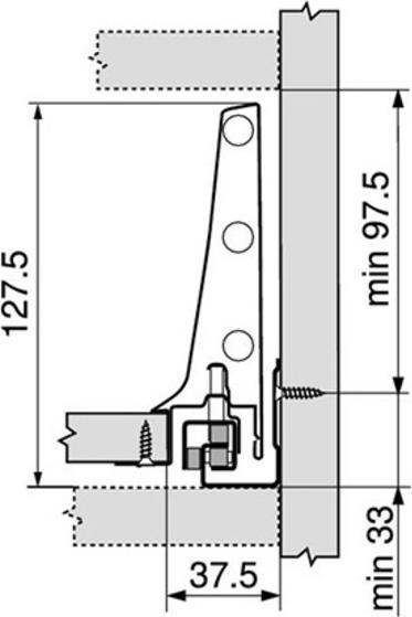 Actual product image Blum Drawer