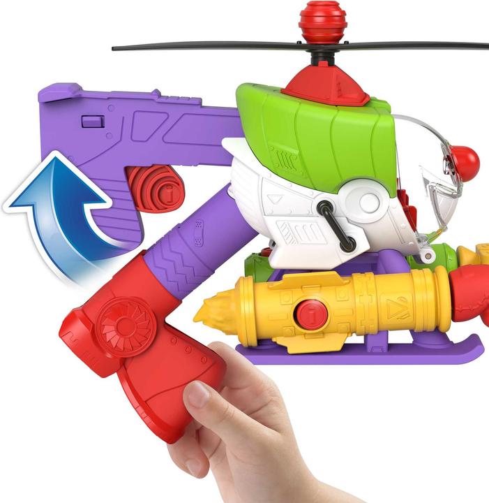 Actual product image Imaginext DC Super Friends The Joker Robo Copter