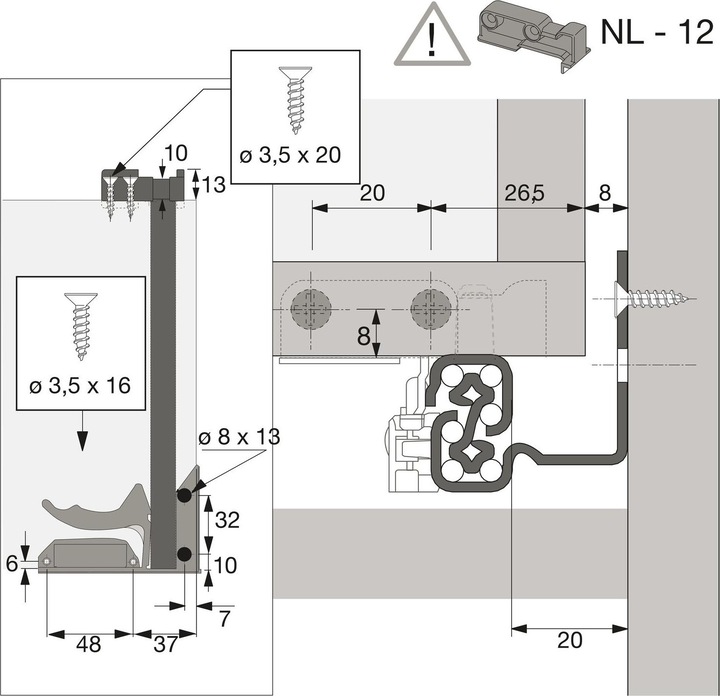 Produktbild Hettich Vollauszüge QUADRO 30 V6 Silent System