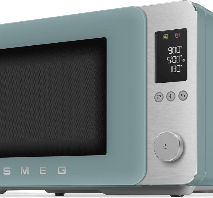 Image du produit Smeg Kombi-Mikrowelle MOC02EGMEU, 9 Fkt, 2100W, Smaragdgrün matt (27 l)