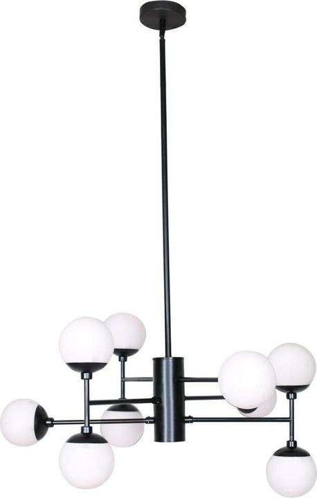 Immagine prodotto DKD Home Decor Lampada da soffitto Crystal Black (76,2 x 76,2 x 40,64 cm)