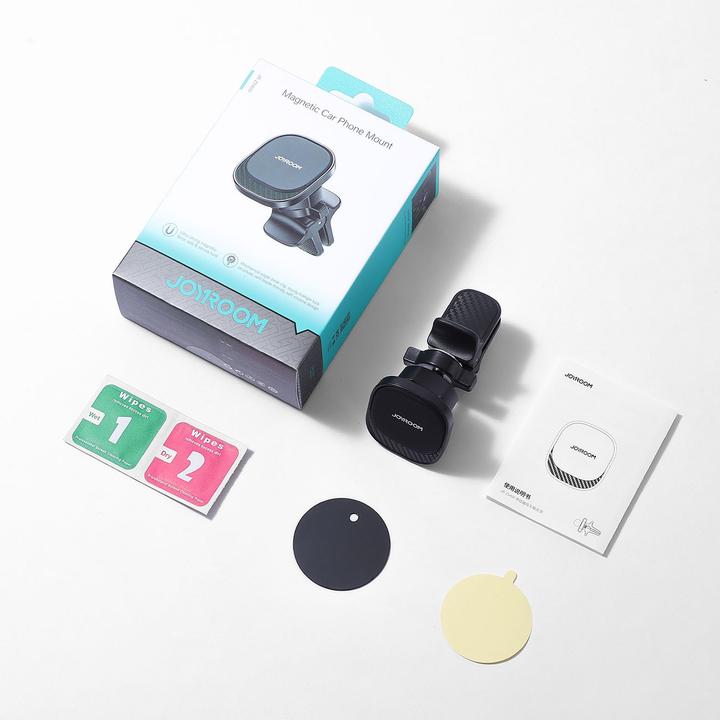 Actual product image Joyroom JR-ZS400 magnetic car phone holder for air vent - black