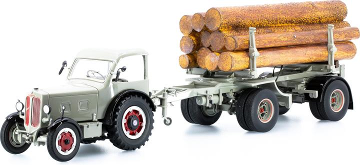 Image du produit Ace Hürlimann Tracteur industriel D-500 Set avec remorque