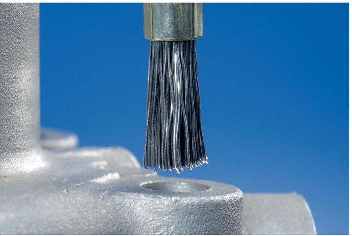 Productafbeelding Pferd Borstel PBU INOX Ø 10 mm draaddikte 0,15 mm roestvrij staal 0,15 mm 20000 min-¹ (0,15 mm)