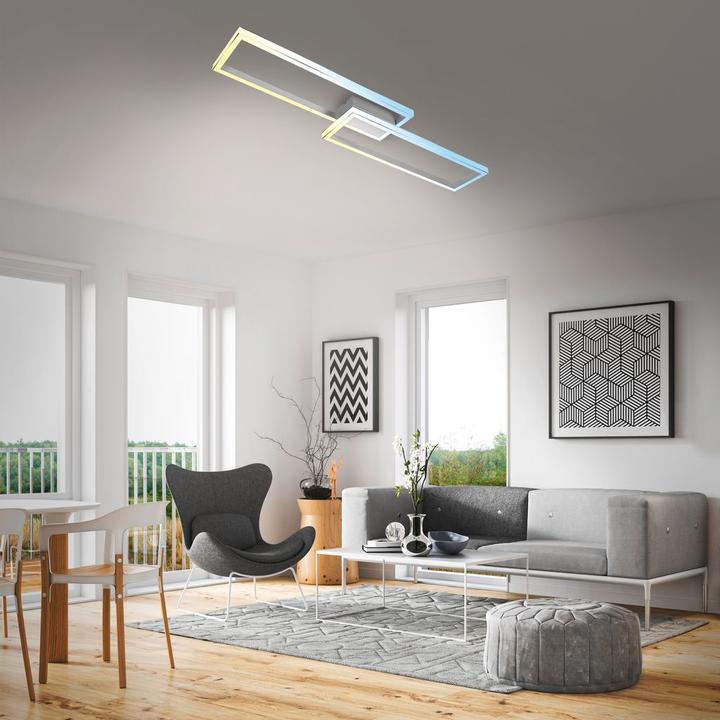 Produktbild Briloner LED Deckenleuchte, alu-chrom, LED/47W (2500 lm)