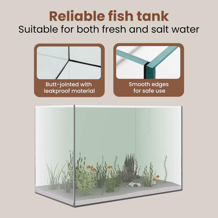 Actual product image vidaXL Glas Aquarium