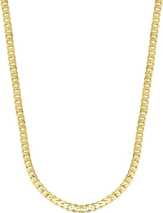Produktbild Candy Panzer-Halskette Hemera 3.3 mm, 925 Sterling Silber, vergoldet (18k vergoldet, 925 Sterling Silber, 925er Sterlingsilber, 45 cm)