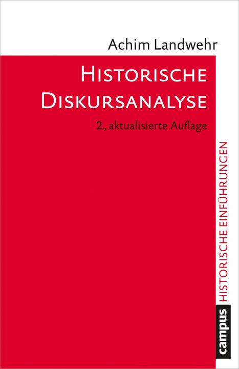 Produktbild Historische Diskursanalyse (Deutsch, Achim Landwehr, 2018)