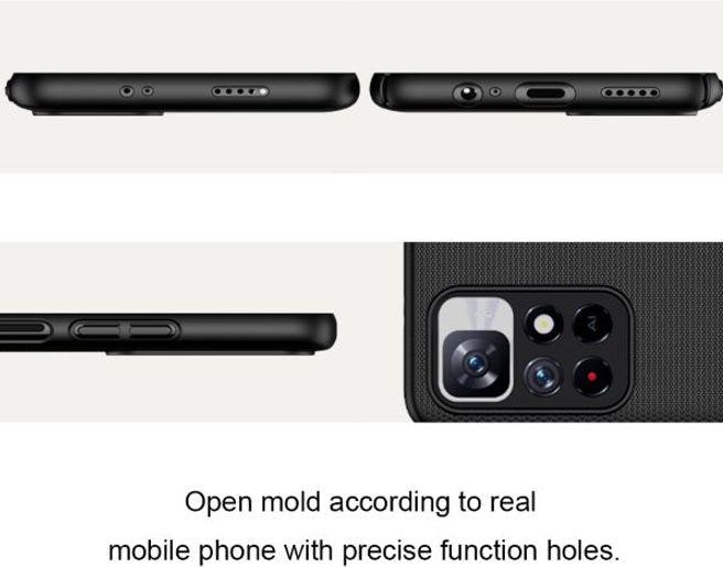 Productafbeelding Nillkin Super Frosted Shield-serie (Xiaomi Redmi Note 11S 5G, Xiaomi Poco M4 Pro 5G, Xiaomi Redmi Note 11T 5G)