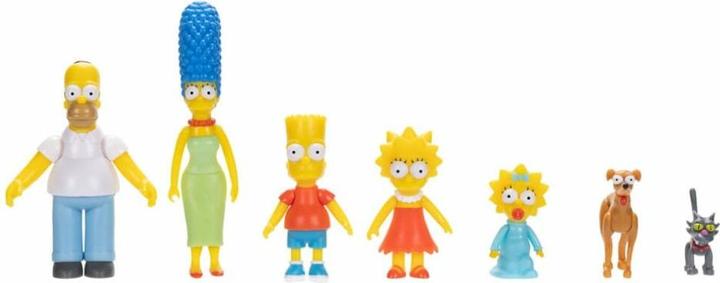 Productafbeelding Jakks Pacific Simpsons minifiguren 7-pack 6 cm