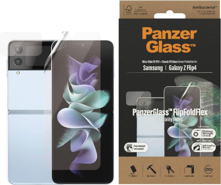 Produktbild PanzerGlass Ultra Wide Fit (1 Stück, Samsung Galaxy Z Flip4)