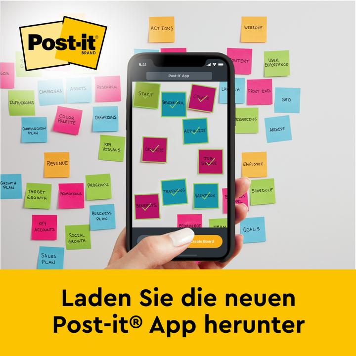 Image du produit Post-it Tableau à feuilles mobiles (50 x 60 cm)