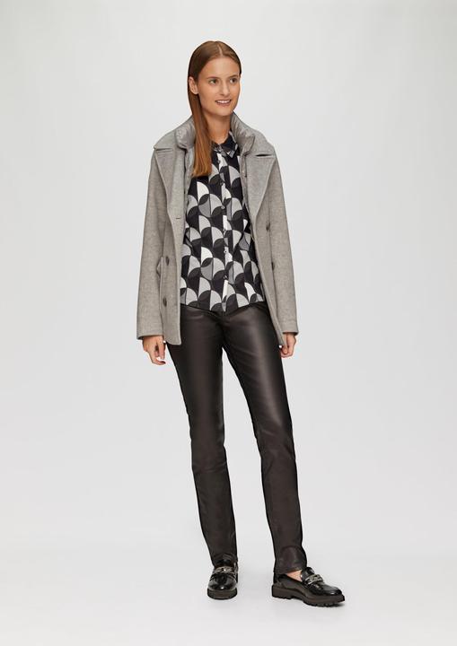 Produktbild S.Oliver T-Shirt Jersey-Bluse mit All-over-Print (38)