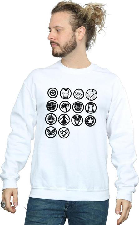 Produktbild Avengers Infinity War Icons Assemble Baumwolle Sweatshirt (S)