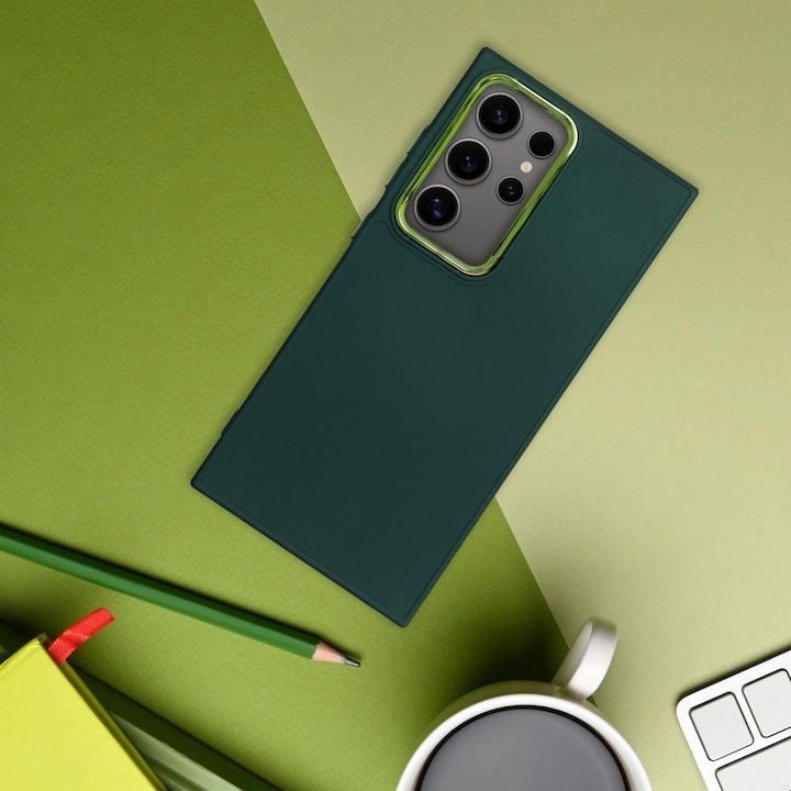 Produktbild OEM Back panel cover FRAME Case for SAMSUNG A55 5G green (Samsung Galaxy A55)