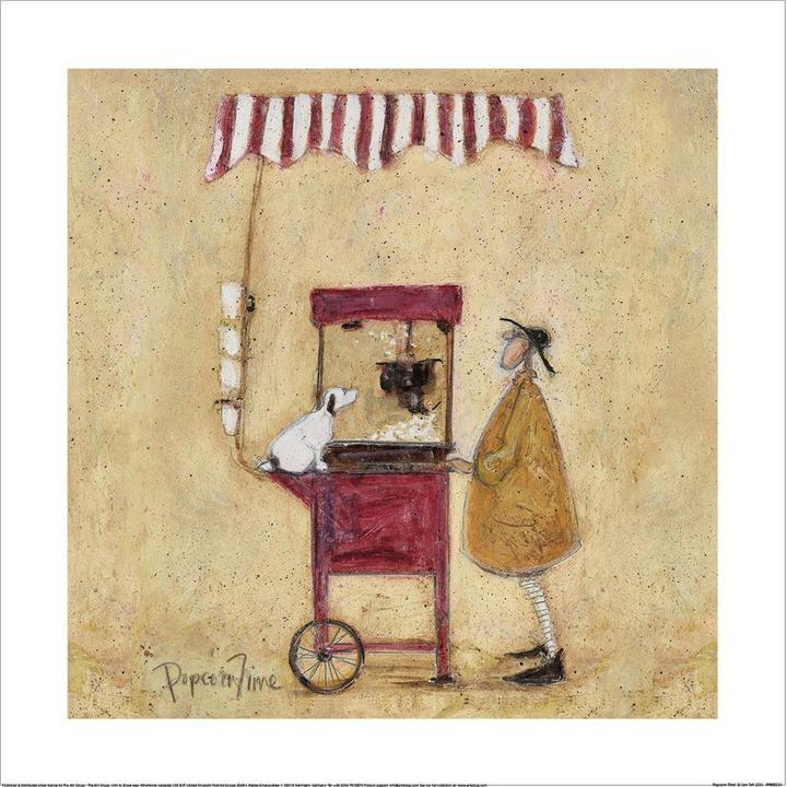 Actual product image Sam Toft Popcorn Time Print