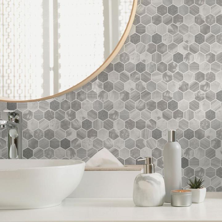 Produktbild Holden Décor Hexara Tile Tapete