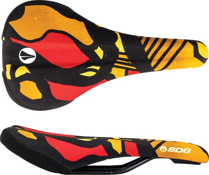 Produktbild Sdg Bel-Air 3.0 Terra Firma - Haise & The Robots Limited Sattel, Lux-Alloy, 7x7, camo orange