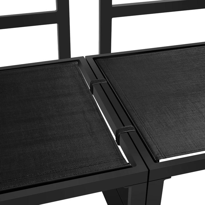 Image du produit tectake Garten-Lounge-Set Eliar, 4-teilig, mit Aluminiumgestell